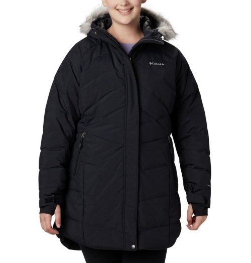 Women's Columbia Lay D Down II Mid Jackets Black | Plus Size CA-HC106